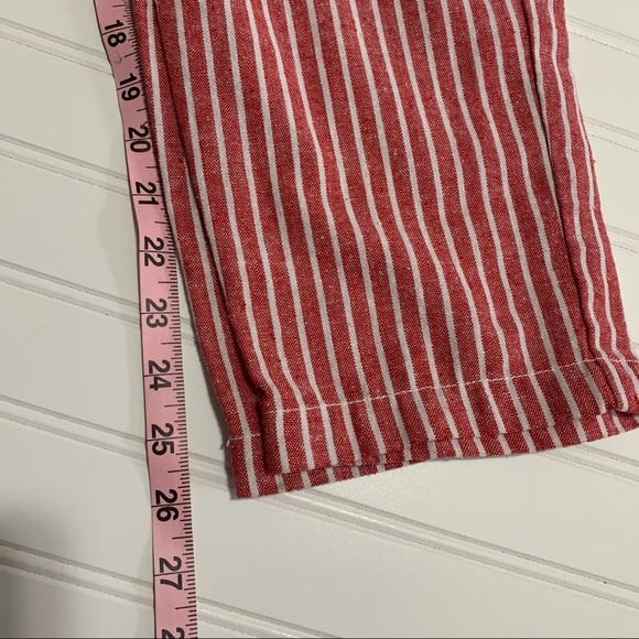 Ci Sono Linen Striped Sleeveless Jumpsuit - Picture 10 of 10